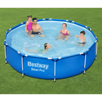 Bestway Steel Pro Swimming Pool 305x76 cm - Durable and Stylish Above-Ground Pool