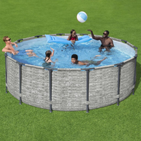 Bestway Power Steel Swimming Pool 427x122 cm - Durable and Easy to Set Up