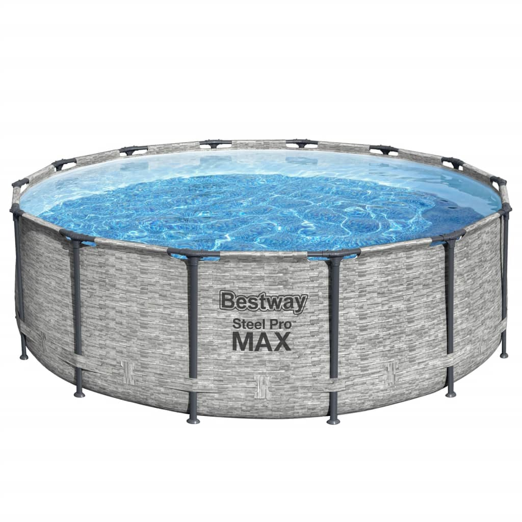 Bestway Power Steel Swimming Pool 427x122 cm - Durable and Easy to Set Up