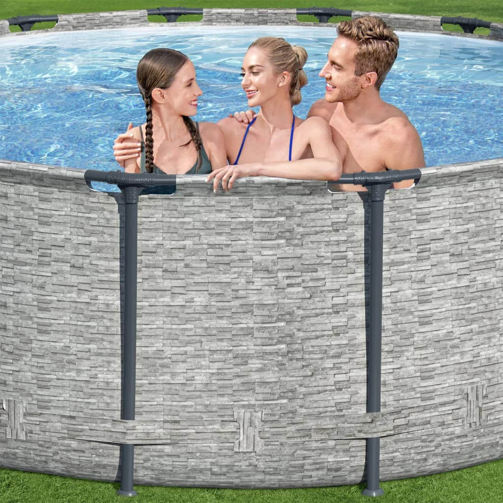 Bestway Power Steel Swimming Pool 427x122 cm - Durable and Easy to Set Up