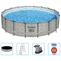 Bestway Power Steel Swimming Pool 549x122 cm - Enjoy Endless Fun