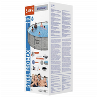 Bestway Power Steel Swimming Pool 549x122 cm - Enjoy Endless Fun