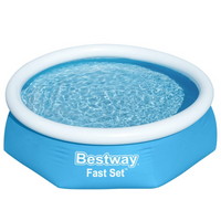 Bestway Fast Set Inflatable Swimming Pool - Enjoy Fun in the Sun with Family and Friends