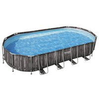 Bestway Swimming Pool Set Oval 7.32x3.66x1.22 m