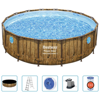 Bestway Power Steel Swimming Pool Set 488x122 cm | Durable and Stylish