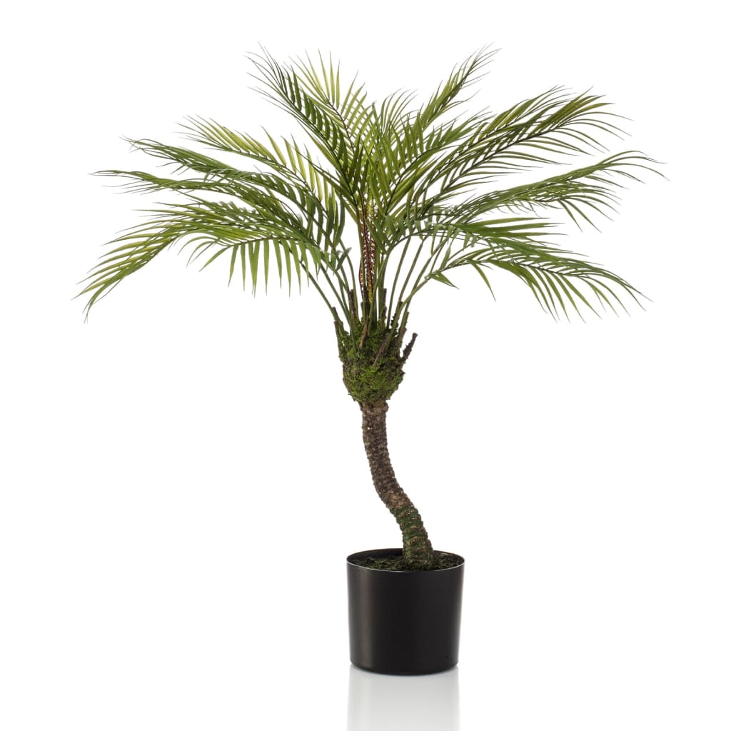 Emerald Artificial Chamaedorea Palm 85 cm in Pot - Lifelike Indoor Plant for Home or Office