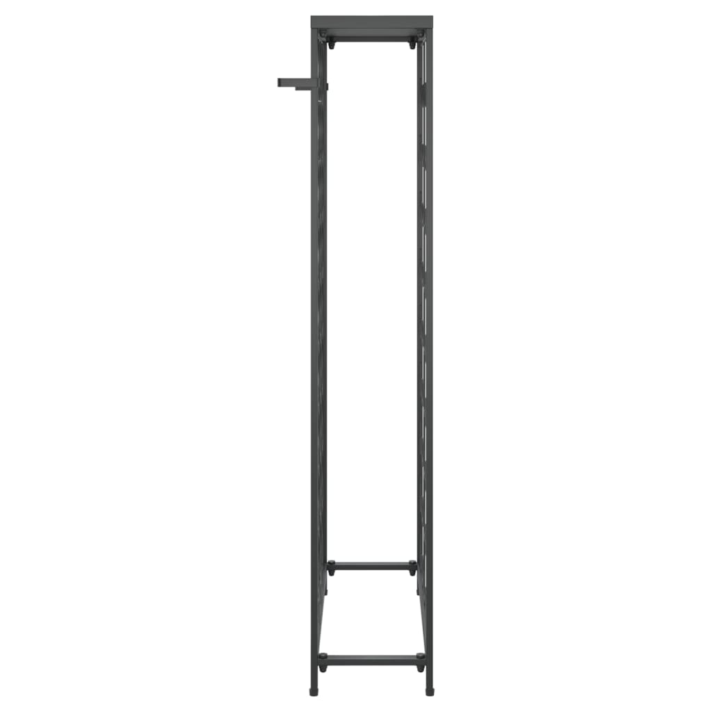 Wine Rack for 45 Bottles Black | 54x18x100 cm | Wrought Iron