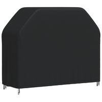 BBQ Cover 140x58x106 cm Black - Waterproof, UV Resistant, and Tear-Resistant