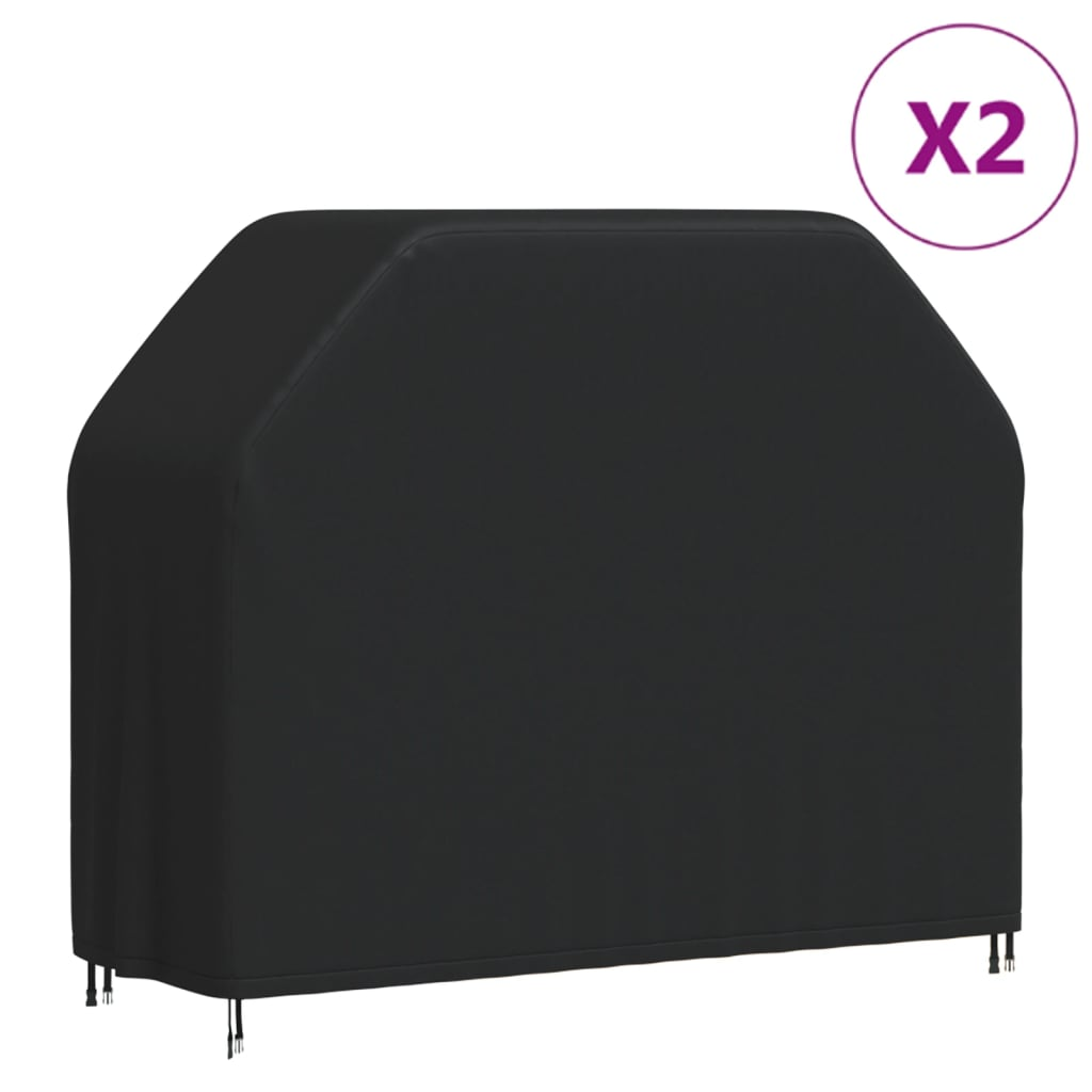 BBQ Covers 2 pcs 147x61x112 cm - Waterproof and UV-Resistant