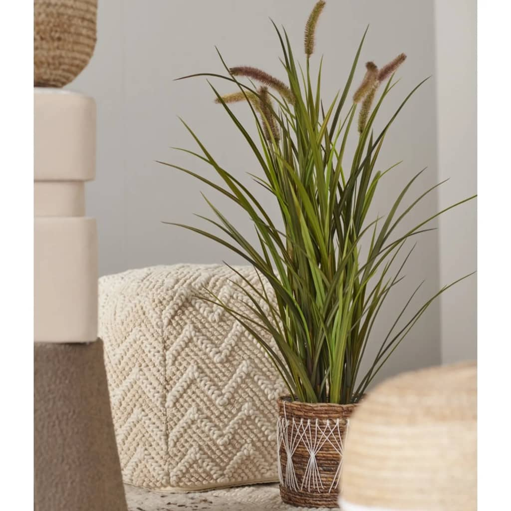 Emerald Artificial Cattails Grass 85 cm in Pot - Realistic, Trendy, and Low-Maintenance