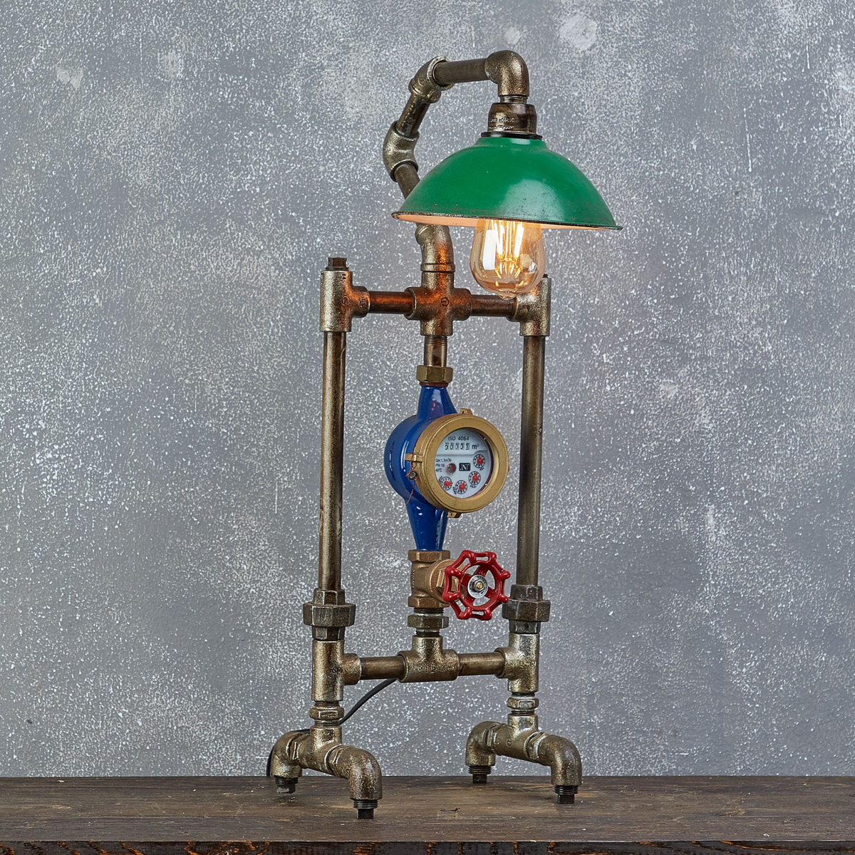 The Scarecrow Lamp | Quirky and Charming Steam Punk Decor