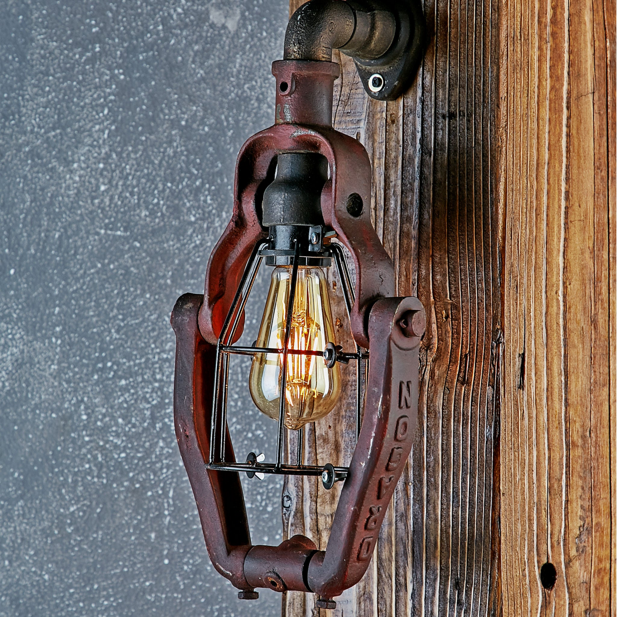 Elbow Dragon Wall Lamp - Industrial Style Lighting Fixture