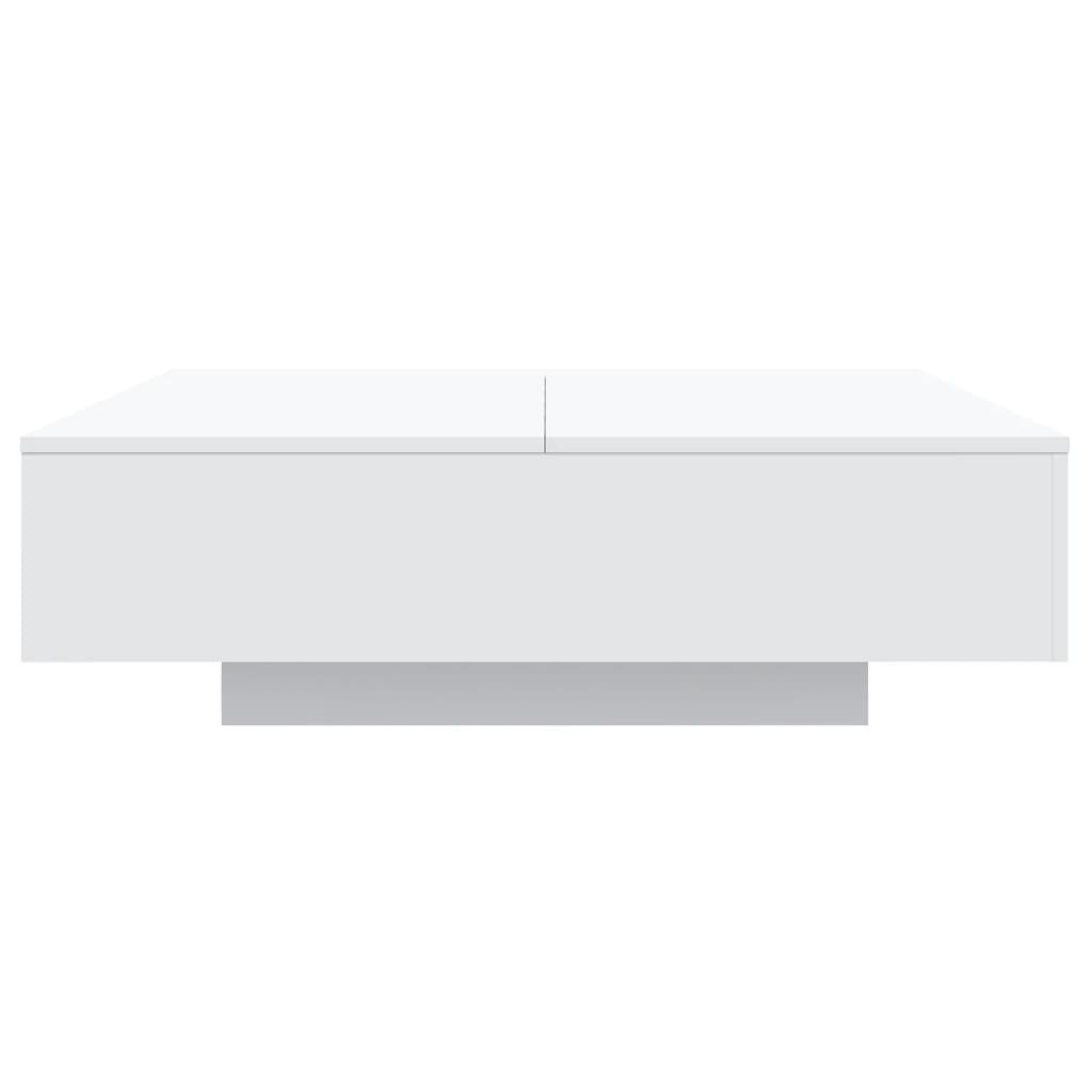 Coffee Table White 100x100x31 cm | Engineered Wood | Modern Design