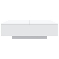 Coffee Table White 100x100x31 cm | Engineered Wood | Modern Design