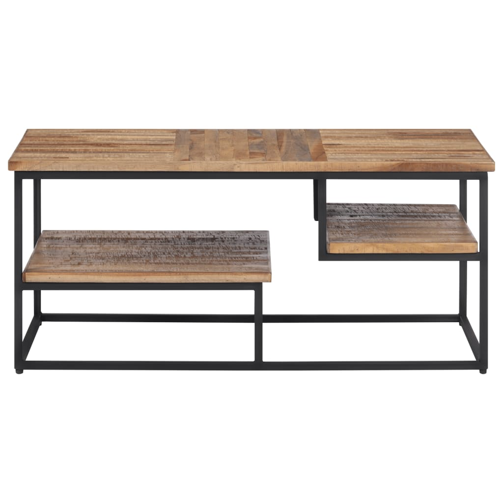 Coffee Table 90x50x39 cm - Solid Reclaimed Teak