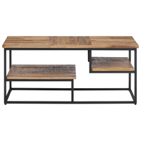 Coffee Table 90x50x39 cm - Solid Reclaimed Teak