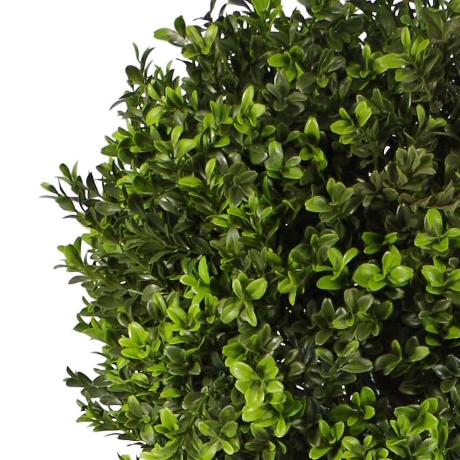 Artificial Boxwood Buxus Topiary Tree 120cm Trunk - Realistic Design