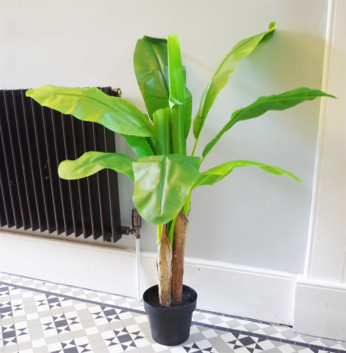 Artificial Banana Plant Tropical Tree 120cm - Lifelike Décor for Your Home