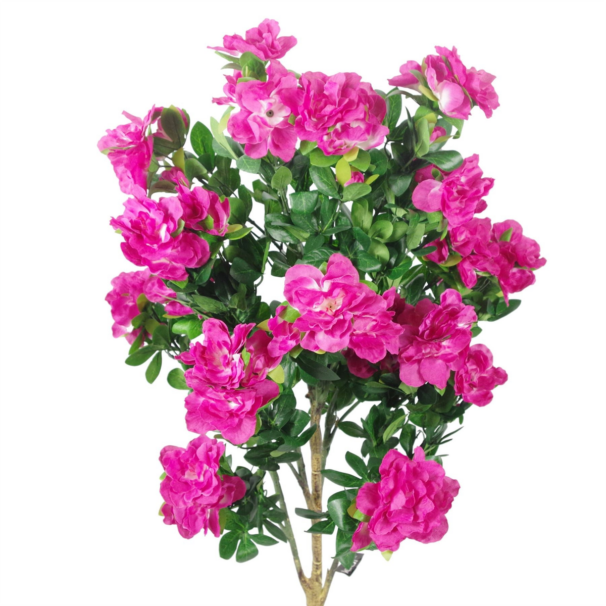 Artificial Blossom Tree Azalea Pink Plants 100cm - Premium Quality | Leaf Design