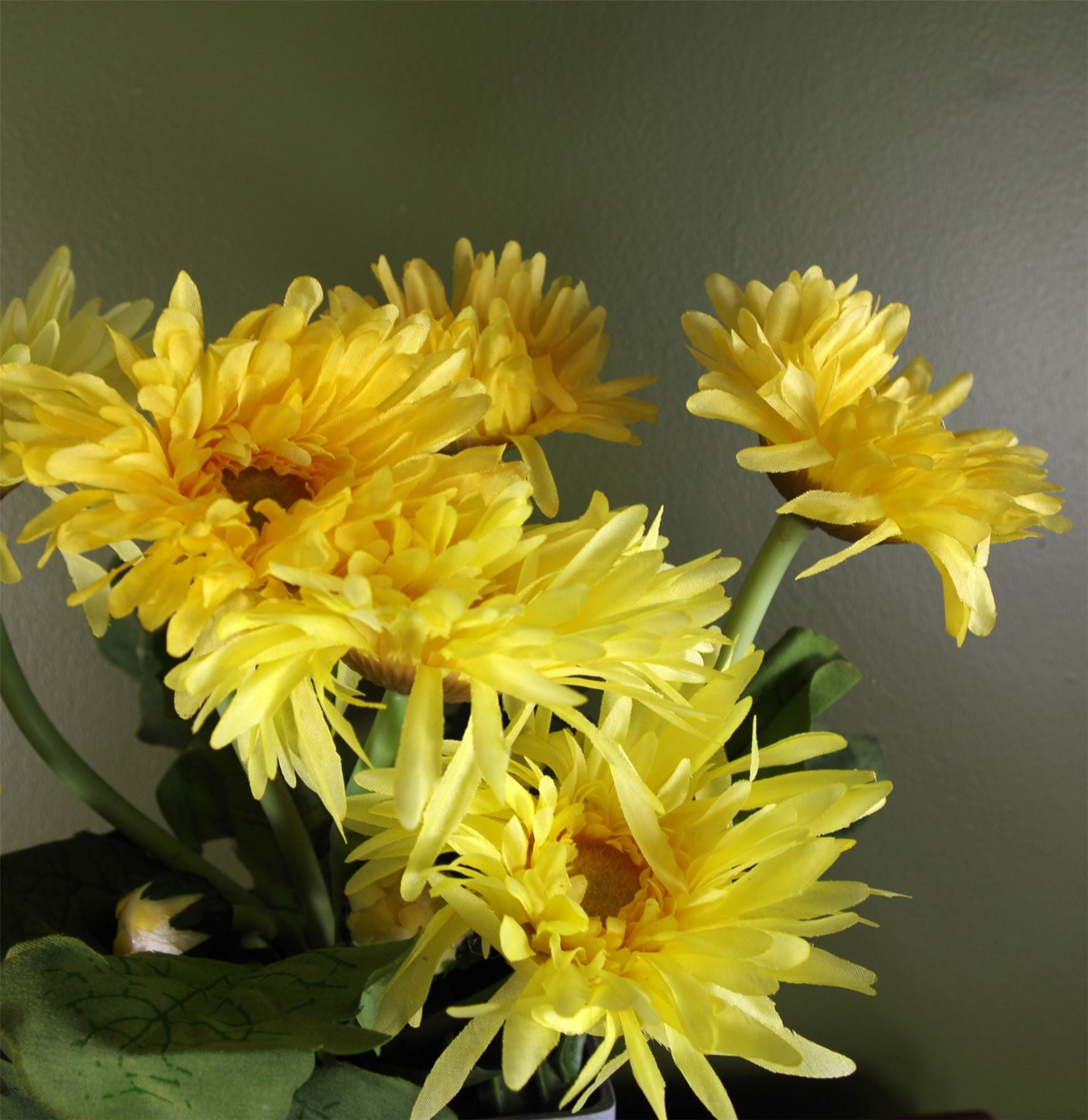 Artificial Daisy Plant Yellow | Lifelike Decorative Plant for Home or Office