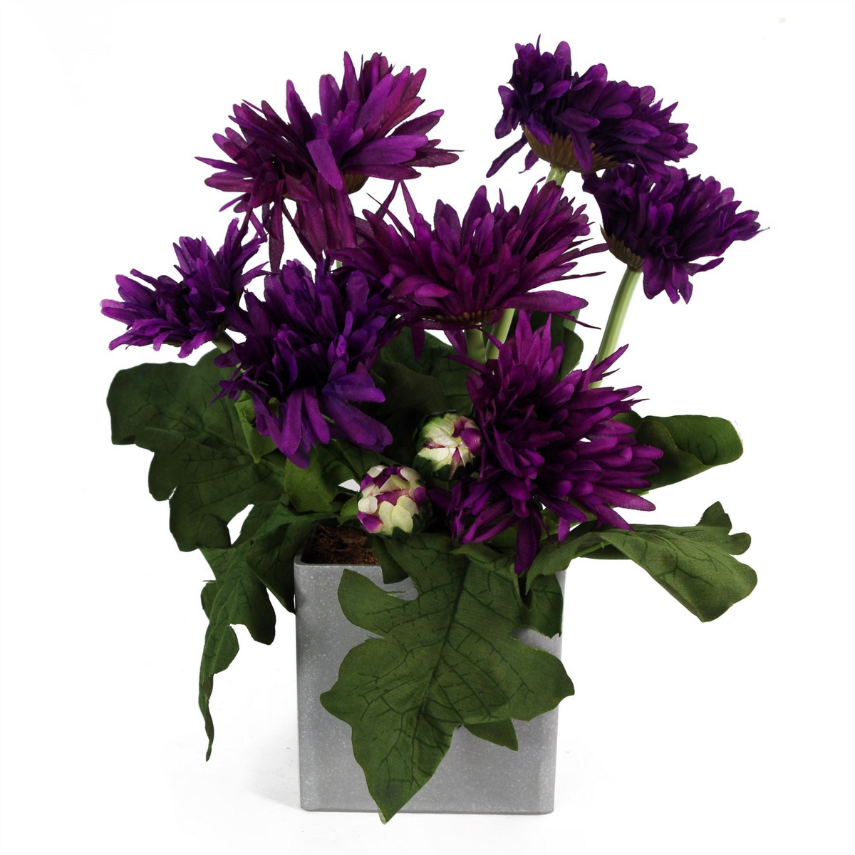 Artificial Daisy Plant Flowers Plant Purple - Lifelike Decoration