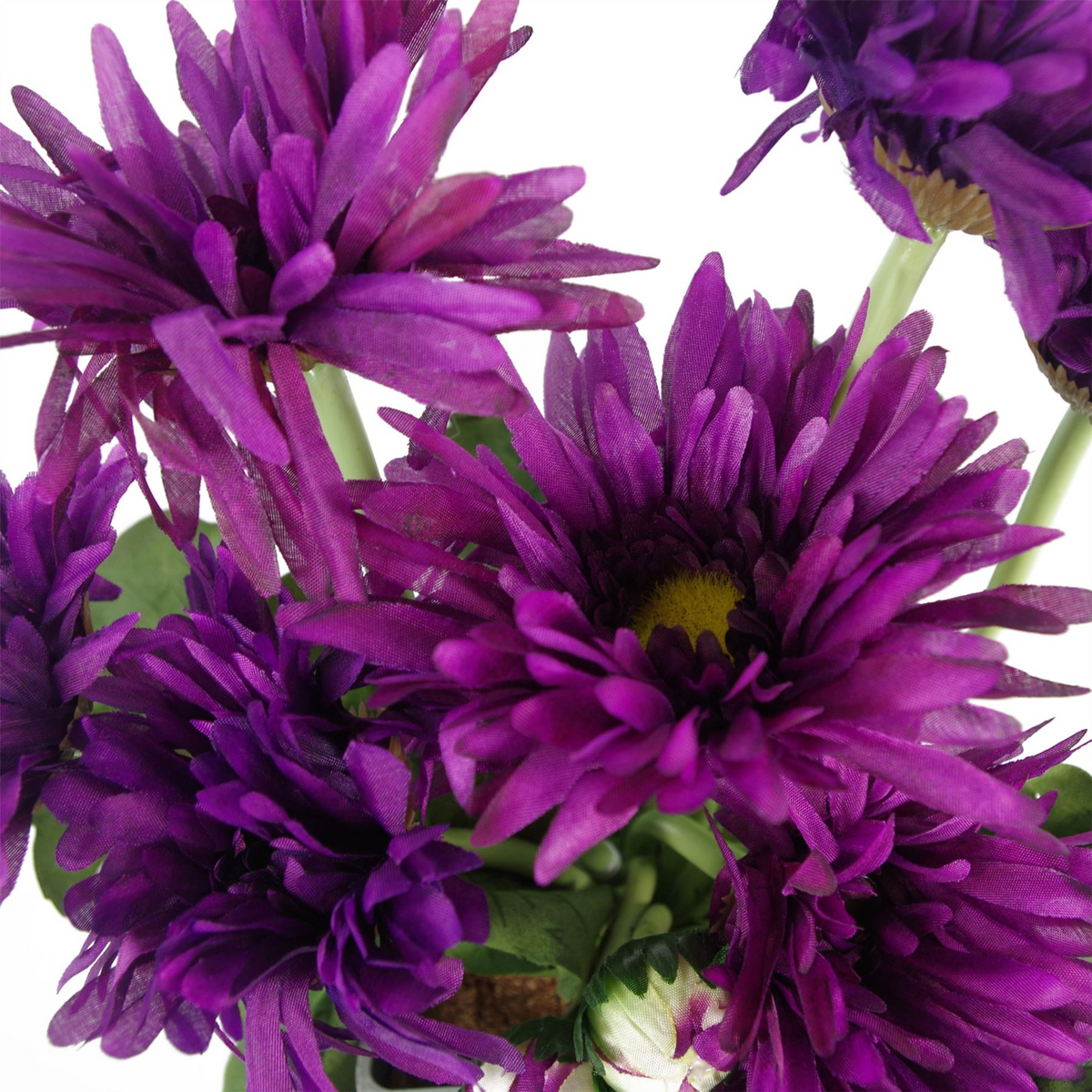 Artificial Daisy Plant Flowers Plant Purple - Lifelike Decoration