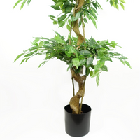 Artificial Ficus Triple Ball Tree 6ft - Premium Quality, Realistic Foliage, Low Maintenance