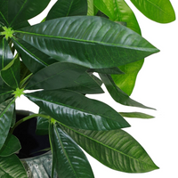 Artificial Foliage Plant Pot - 50cm Artificial Money Tree Plants | Leaf Design UK