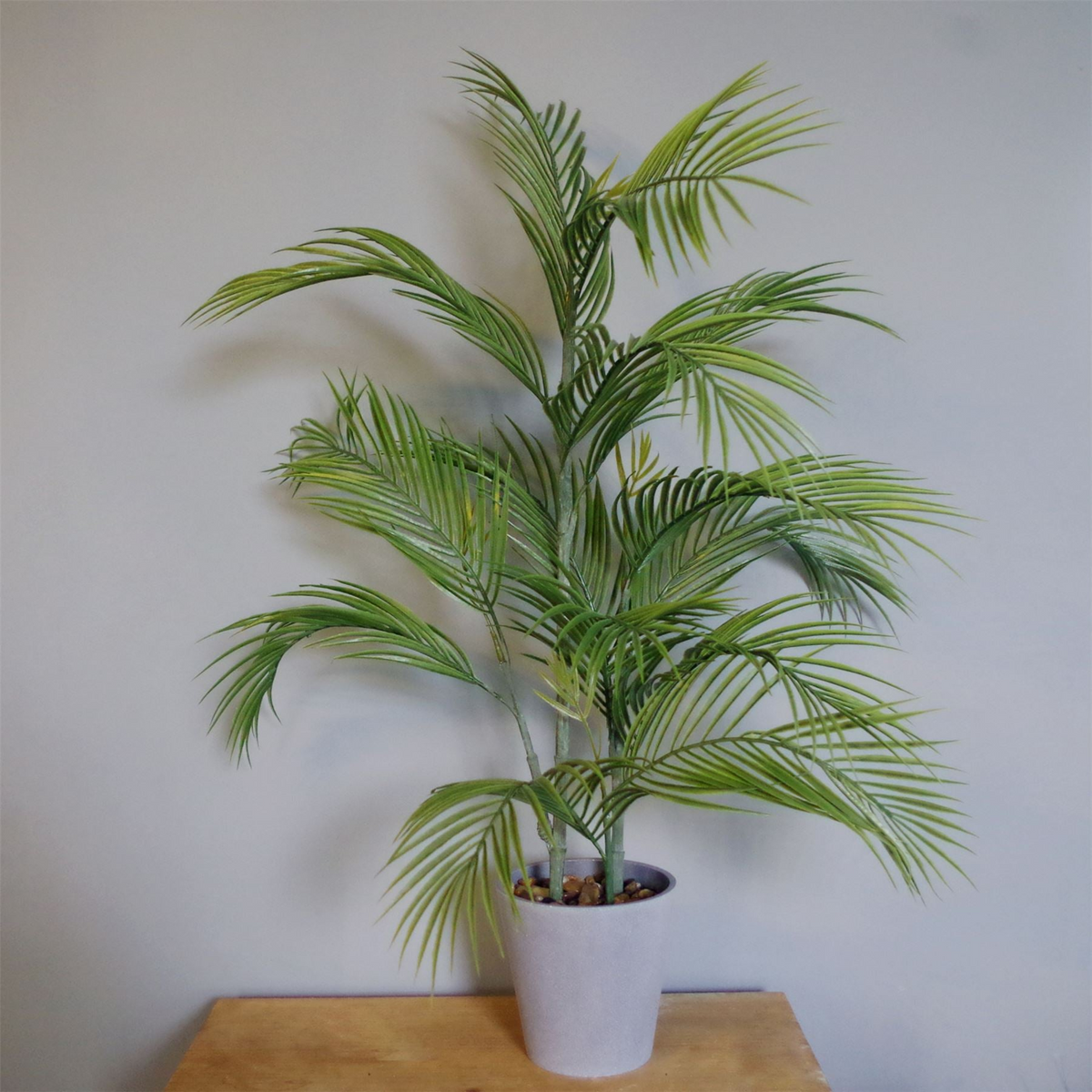 Artificial Palm Tree in Decorative Planter 90cm - Lifelike Design, Low Maintenance