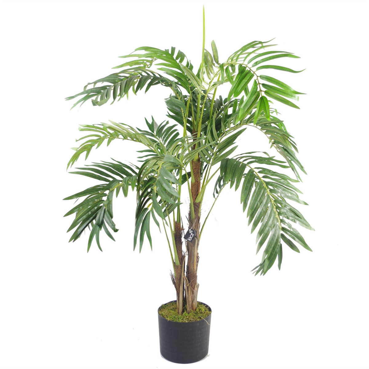 Artificial Palm Tree 120cm Luxury Copper Planter - High Quality & Realistic | Leaf Design UK