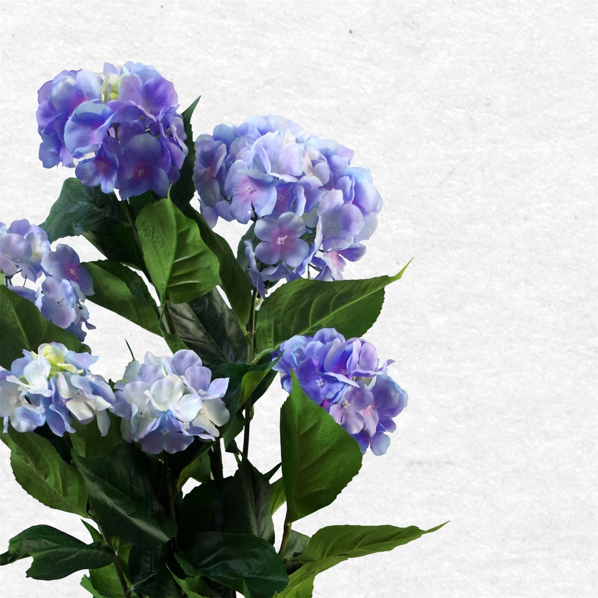 Artificial Hydrangea Plant Blue - Lifelike Décor for Your Home or Office