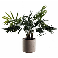 Artificial Tree Plant Palm in Decorative Planter | Life-like Foliage