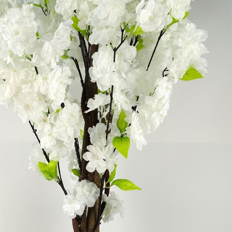 Artificial White Blossom Tree - Premium Quality, Realistic Design