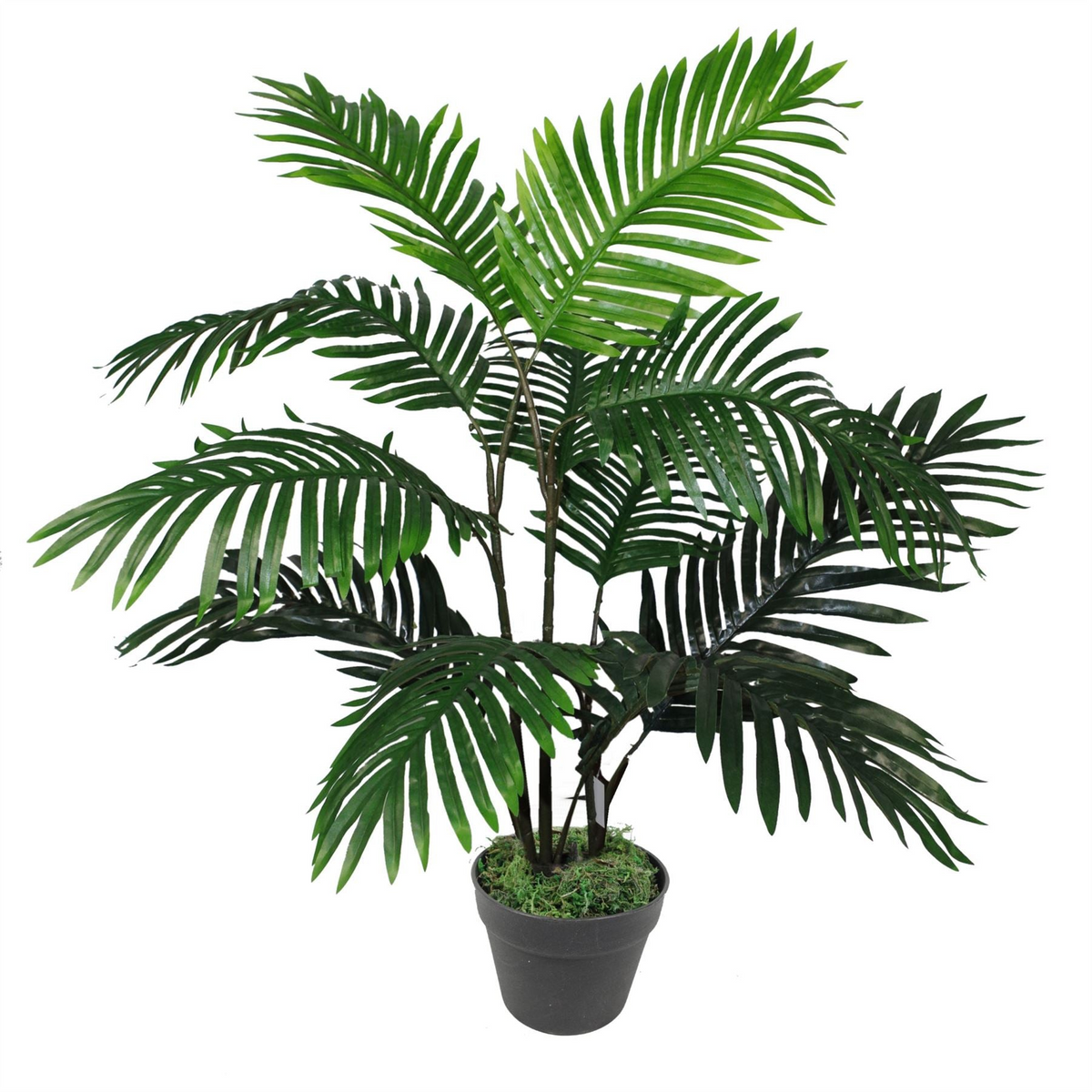 Large Artificial Palm Tree 90cm - Lifelike Tropical Decor for Your Home