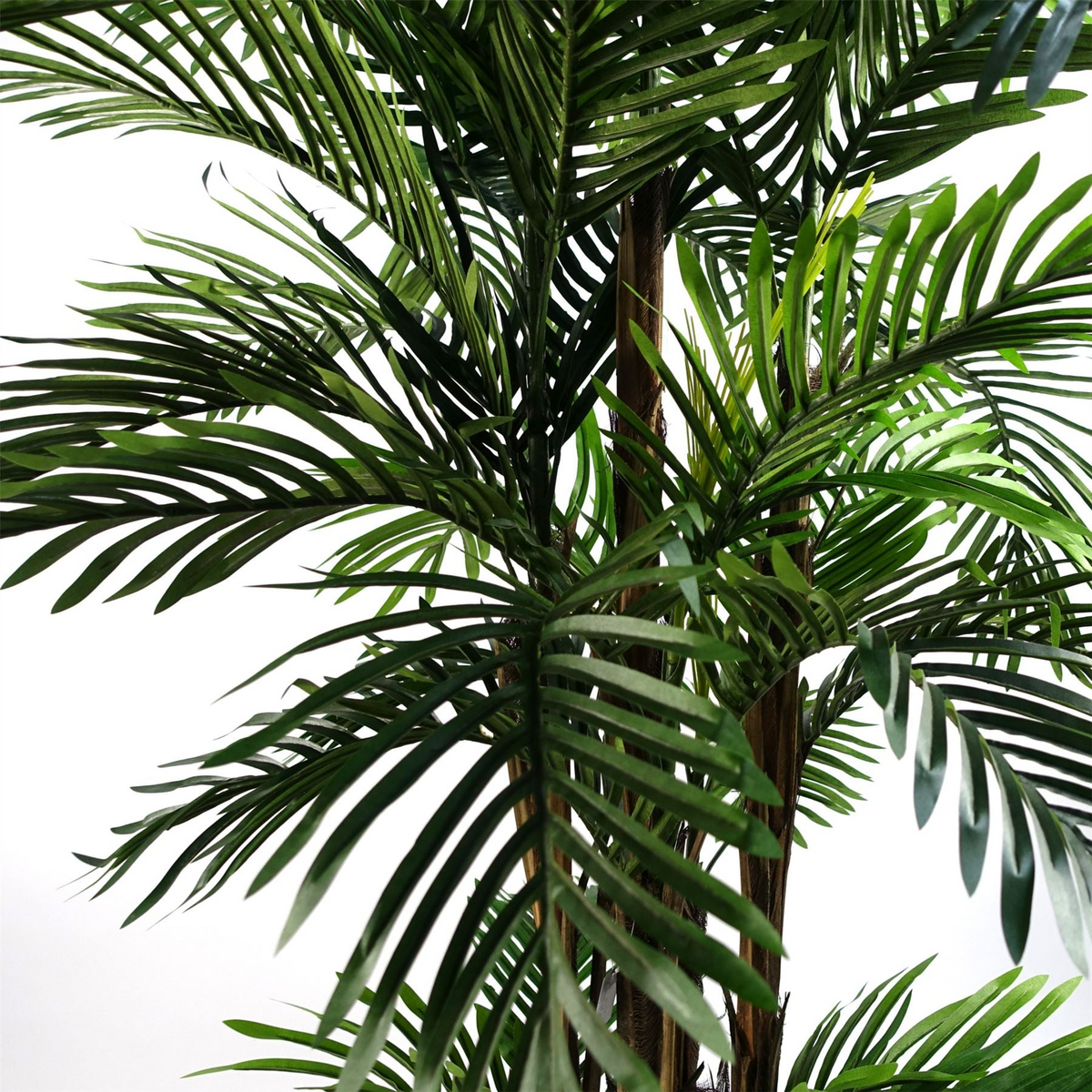 Leaf Design 150cm Areca Palm Artificial Tree - Realistic Silk Leaves, Wired Branches, Weighted Pot