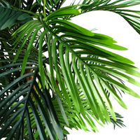 Leaf Design 150cm Areca Palm Artificial Tree - Realistic Silk Leaves, Wired Branches, Weighted Pot