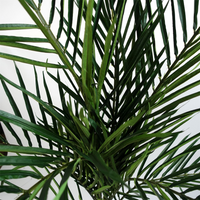 Leaf Design 150cm Areca Palm Artificial Tree - Realistic Silk Leaves and Natural Palm Frond Additions