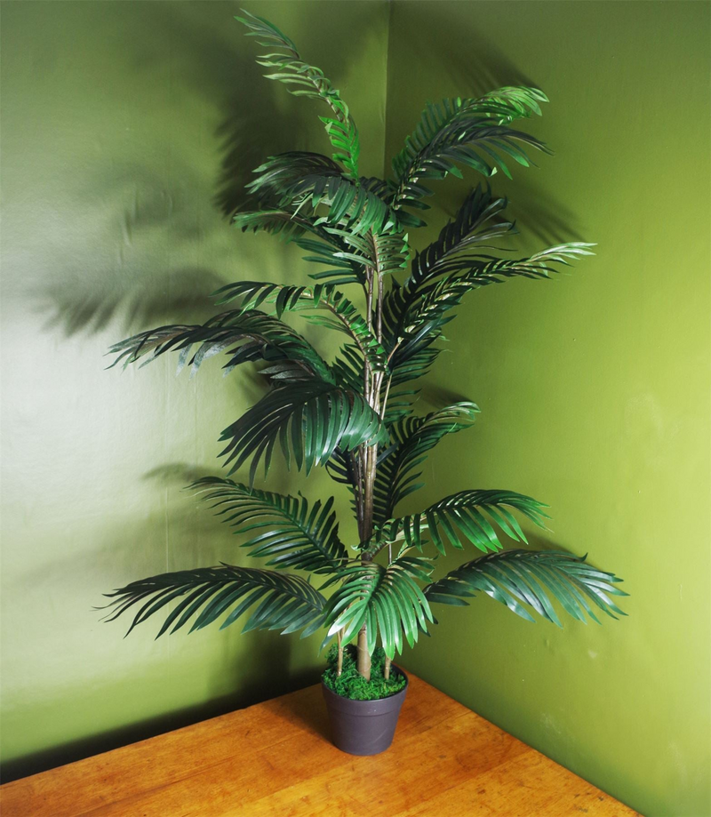 Palm Tree Artificial 140cm - Realistic Synthetic Plant for Home Decor