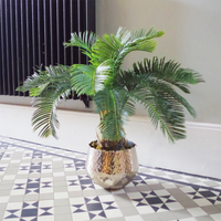 Palm Tree Artificial Cycas 60cm - Realistic Tropical Plant for Modern Interiors