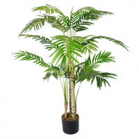 Large Artificial Palm Tree 120cm - Realistic Tropical Decoration