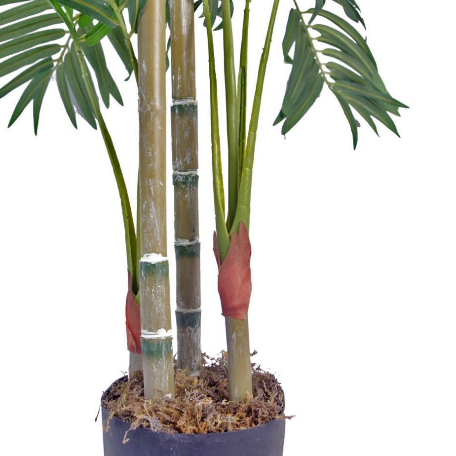 Large Artificial Palm Tree 120cm - Realistic Tropical Decoration