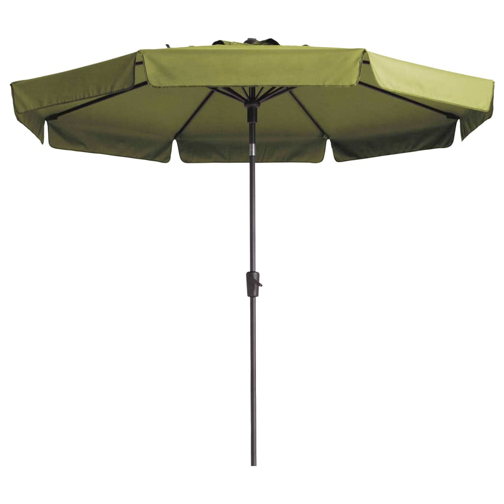 Madison Parasol Flores Luxe 300 cm Round Sage Green - Durable Outdoor Umbrella