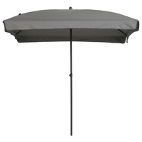 Madison Parasol Patmos Luxe Rectangle 210x140 cm Light Grey - Upgrade Your Outdoor Space