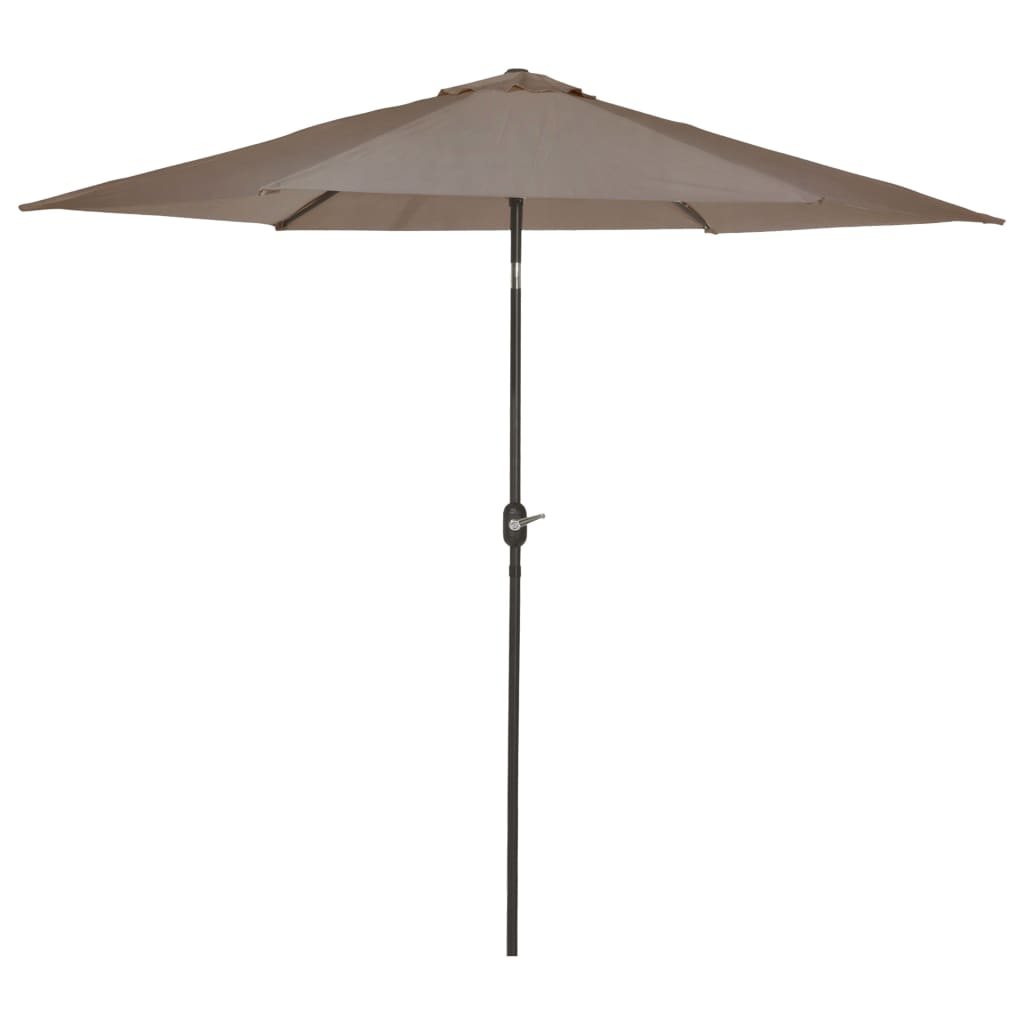 Madison Parasol Tenerife 300 cm Taupe - Durable and Stable Standing Parasol