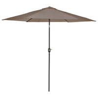 Madison Parasol Tenerife 300 cm Taupe - Durable and Stable Standing Parasol