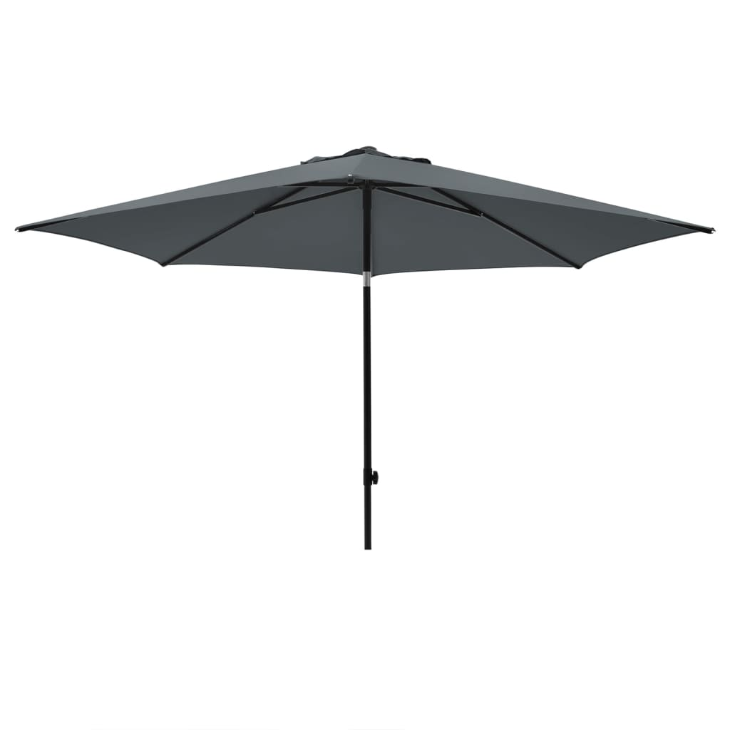 Madison Parasol Mykanos 250 cm Grey - Stylish and Durable Outdoor Umbrella