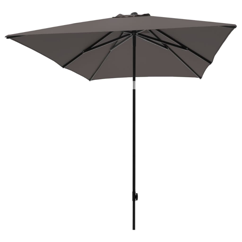 Madison Parasol Moraira 230x230 cm Taupe - Stylish Outdoor Shade for Your Garden or Terrace