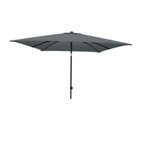 Madison Parasol Corsica 200x250 cm Grey - Create a Cosy Shade Spot in Your Garden or Terrace