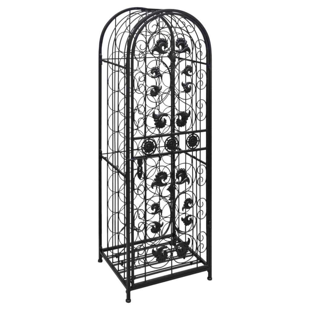 Wine Rack for 45 Bottles Metal - Elegant Floor Standing Design