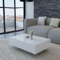 Coffee Table High Gloss White - Modern and Elegant | Home Furniture